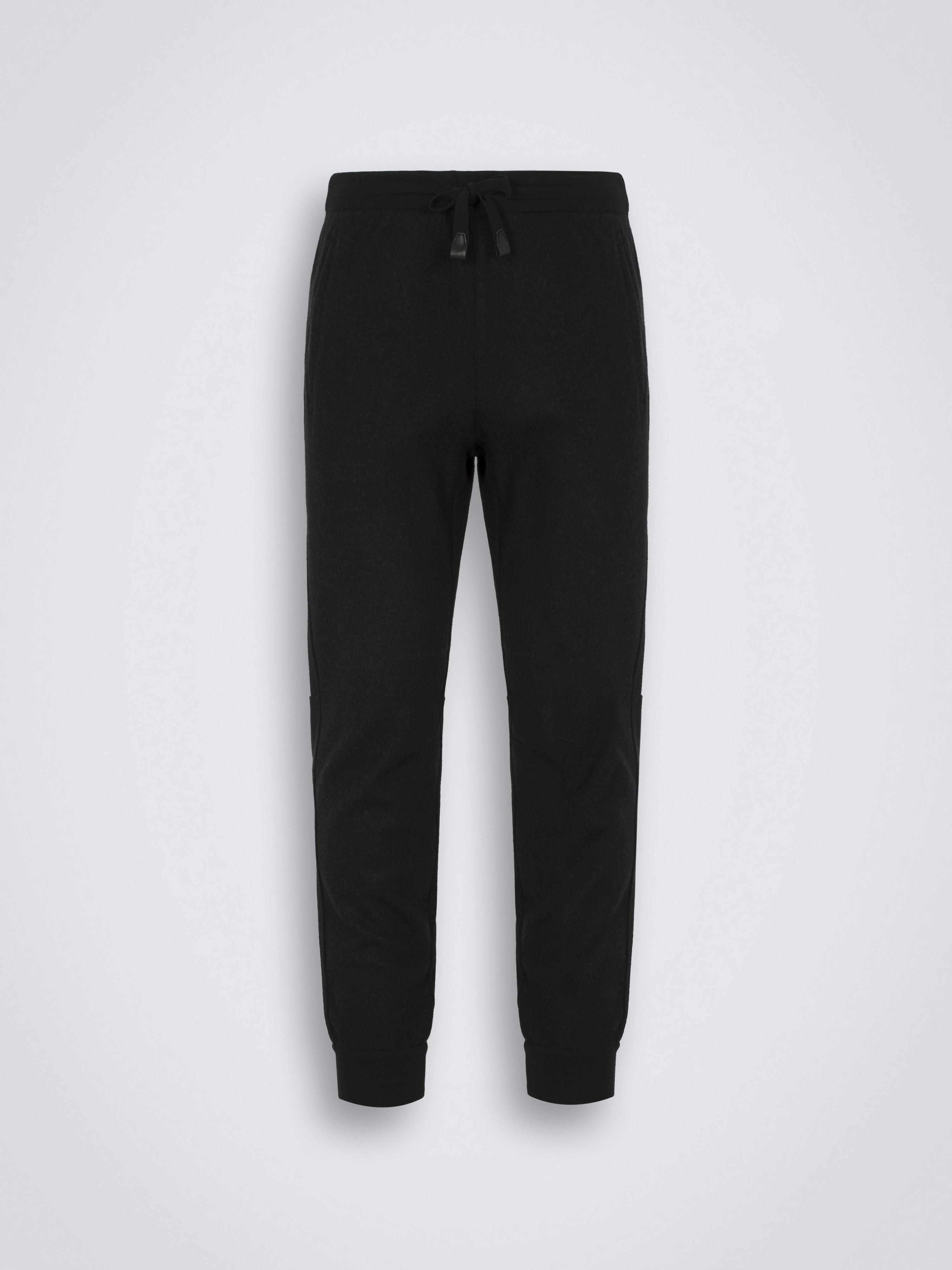 Pantaloni lavorati a maglia in cashmere e lana neri | Sito Ufficiale  Brioni® IT