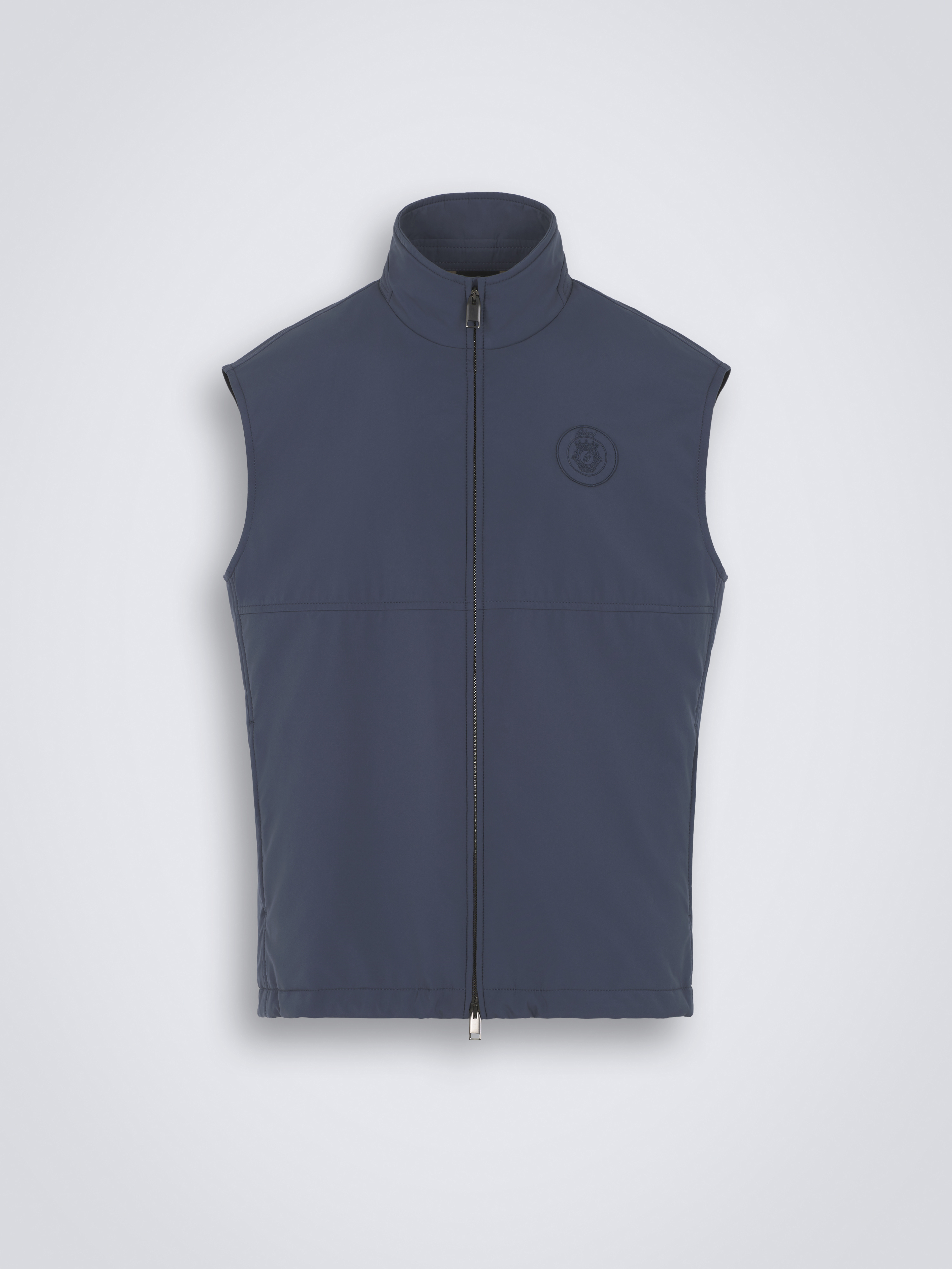 【DEARMINE】Blun Half Zipup Vest Performance Scorecard Quarter-Zip Vest - Bobby Jones