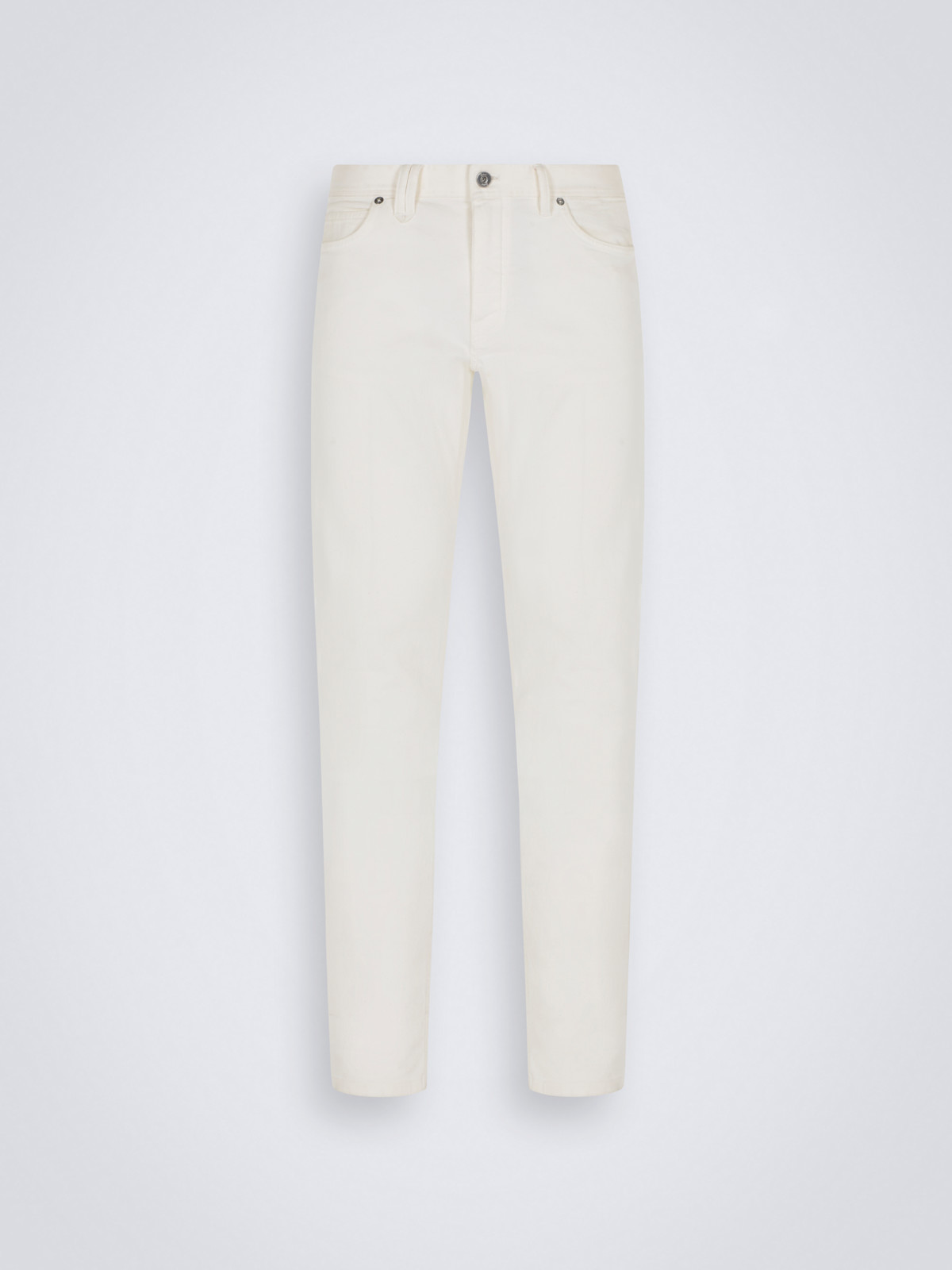 White stretch cotton Meribel jeans | Brioni® US Official Store