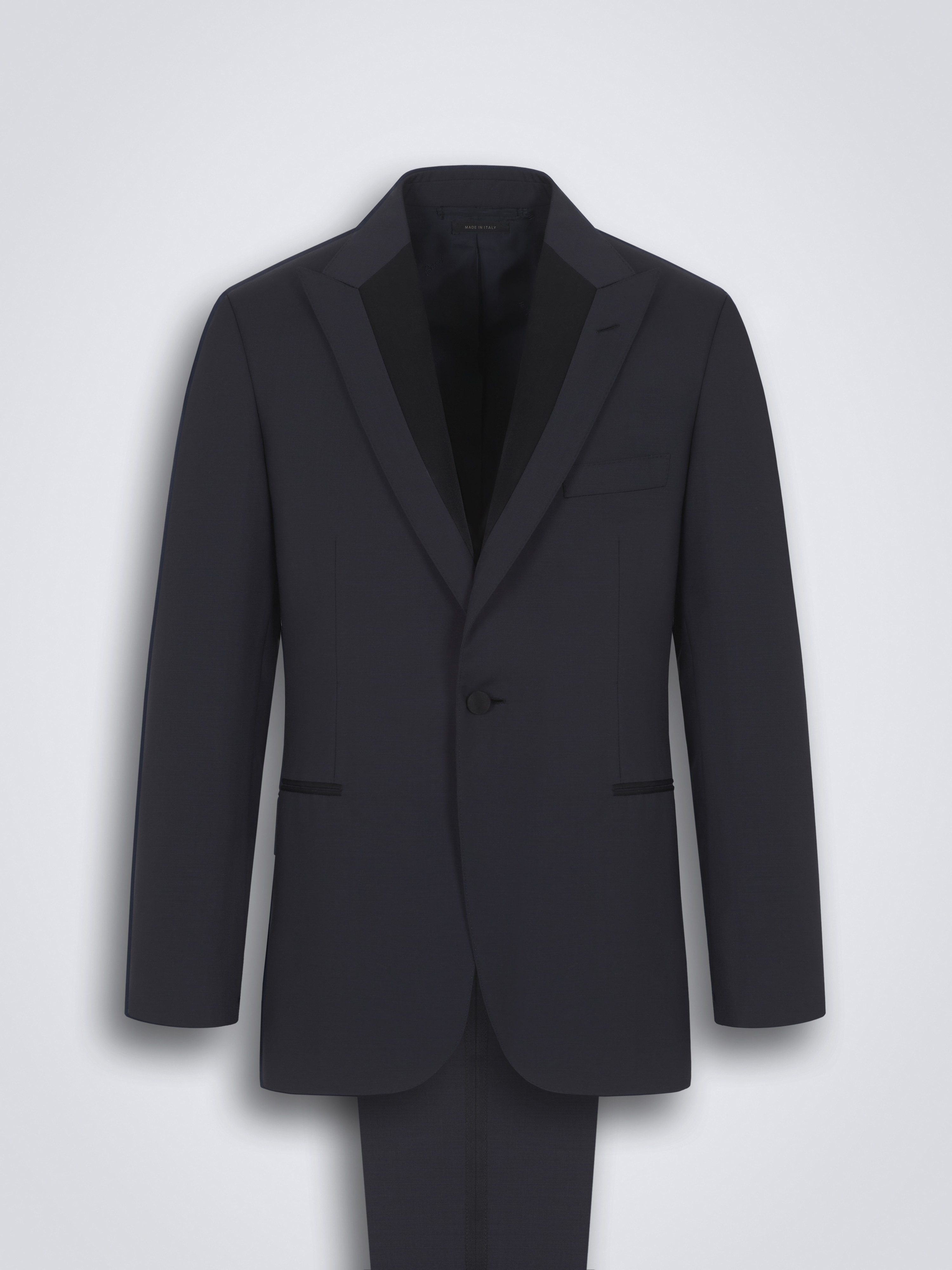 Essential black tuxedo suspenders