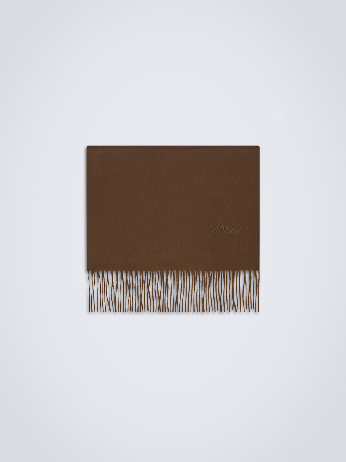 SCARF IN PEANUT BROWN CASHMERE 405595 main image 1