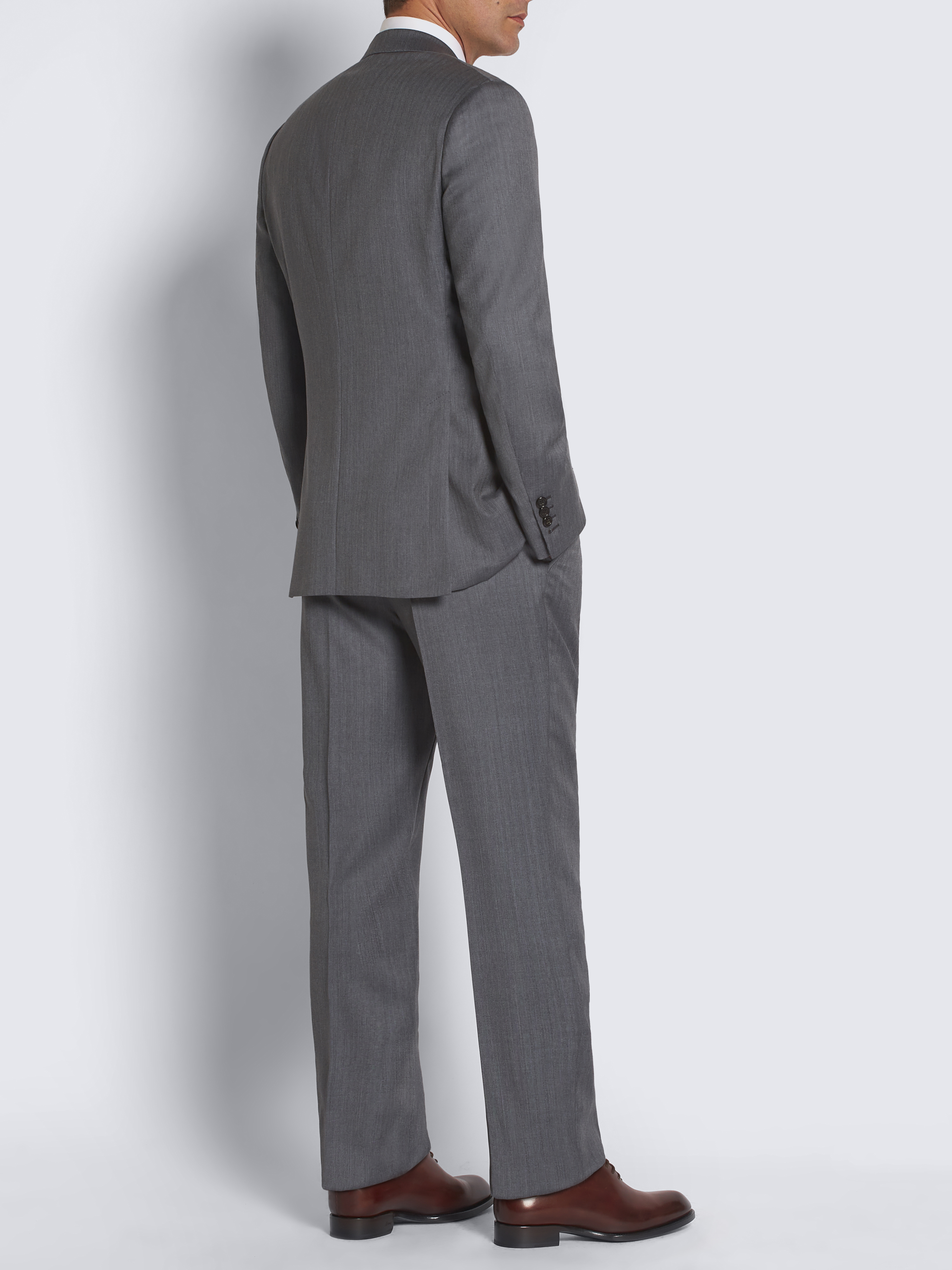 Buy Men Grey Slim Fit Check Formal Three Piece Suit Online  786658  Allen  Solly