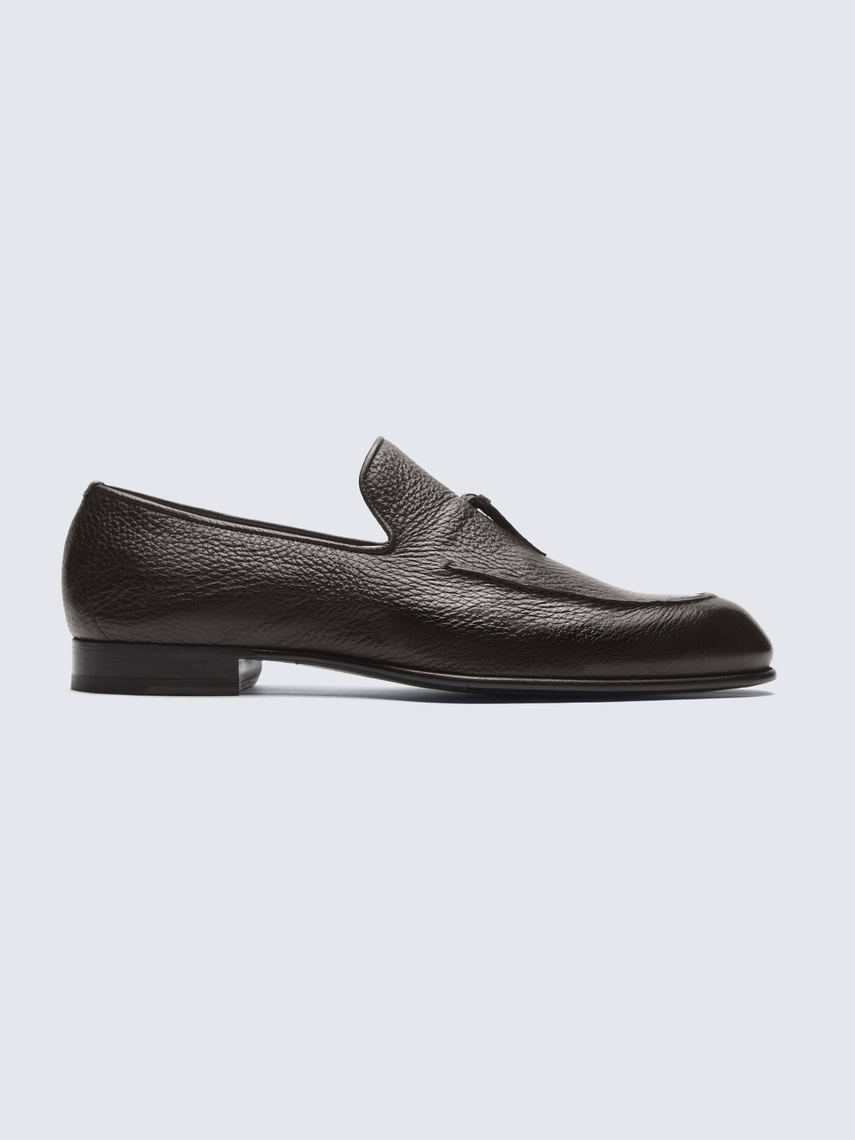 Brown leather Lukas tassel loafer | Brioni® US Official Store