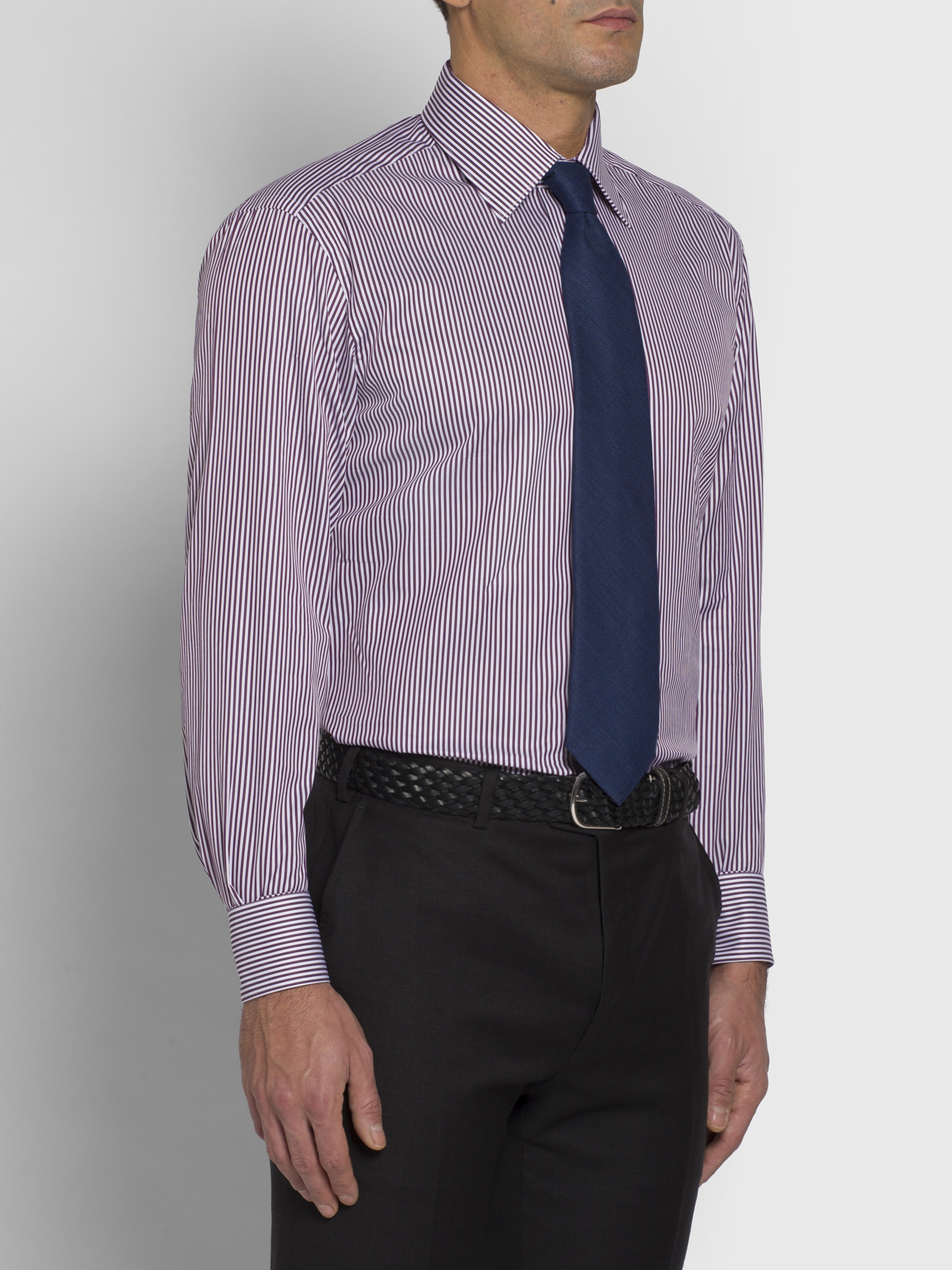 Brioni Bicolor Cotton T-Shirt