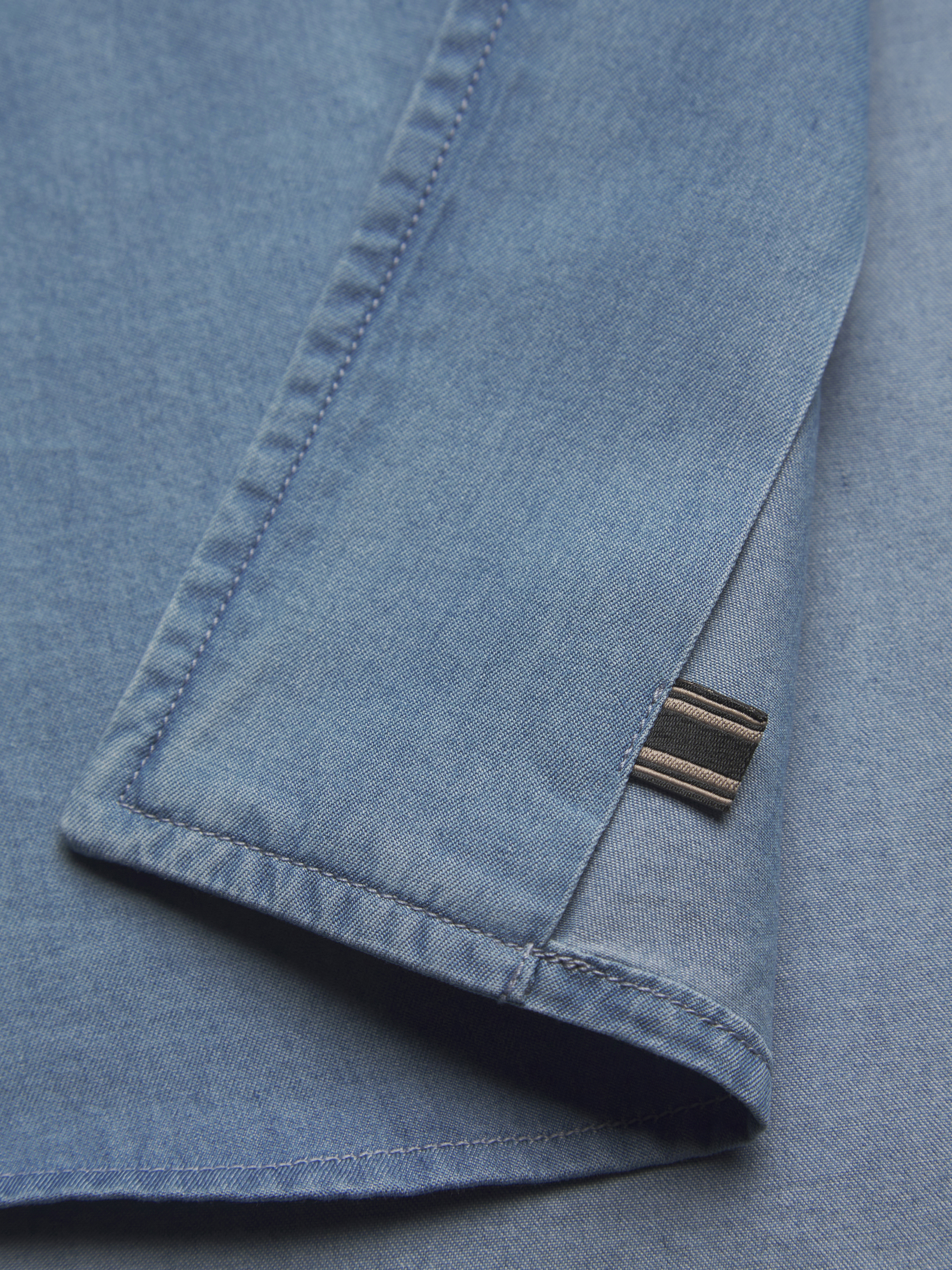 メンズ 【美品】Brioni デニムパンツ フェードブルー 36 イタリア コットン