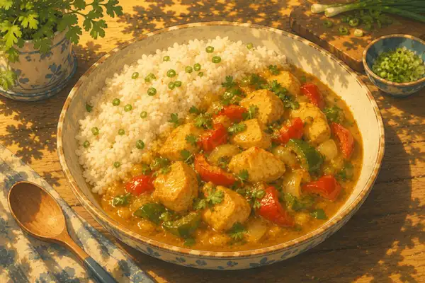 Photo of Chinese chicken curry