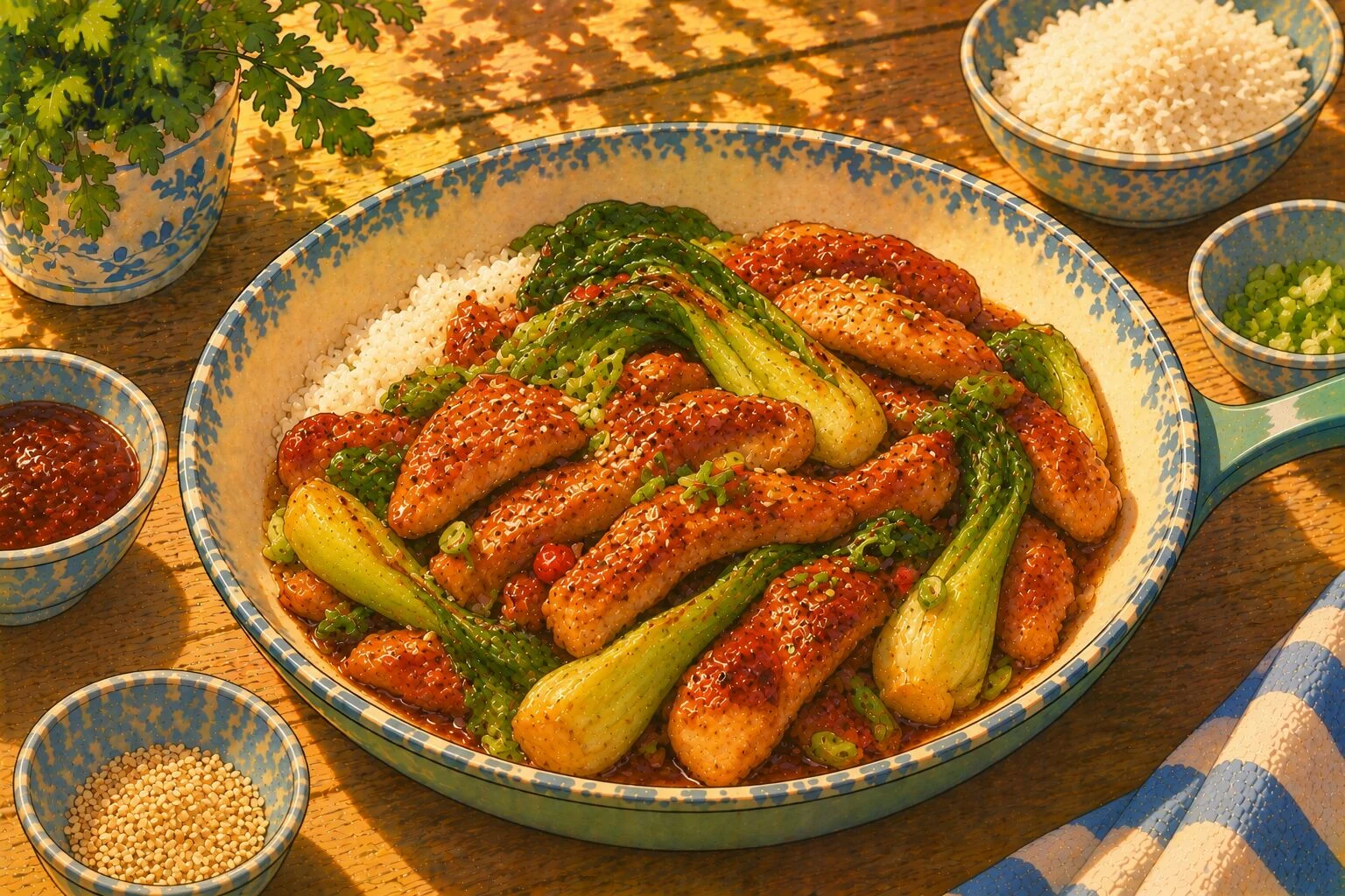 Photo of Sticky hoisin & plum chicken
