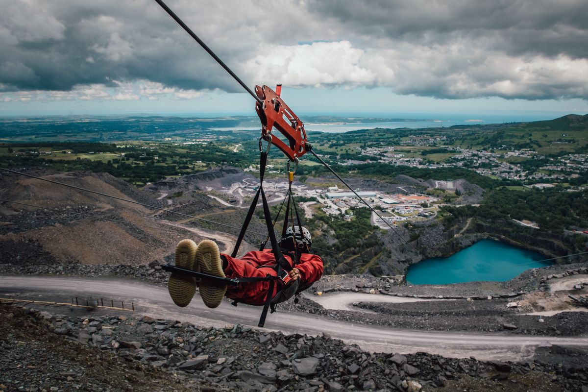 Zip World Velocity 2 - The Fastest Zip Line in the World | Virgin Red