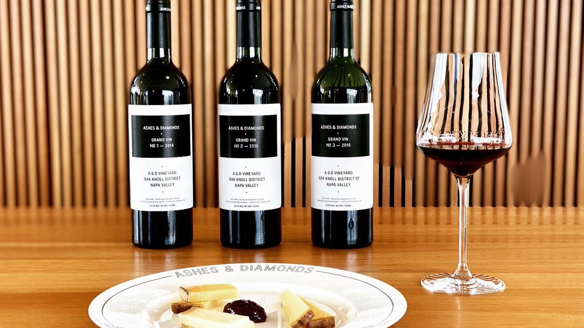 Napa Valley Wines and Cheese Tasting for Two at Ashes & Diamonds Winery