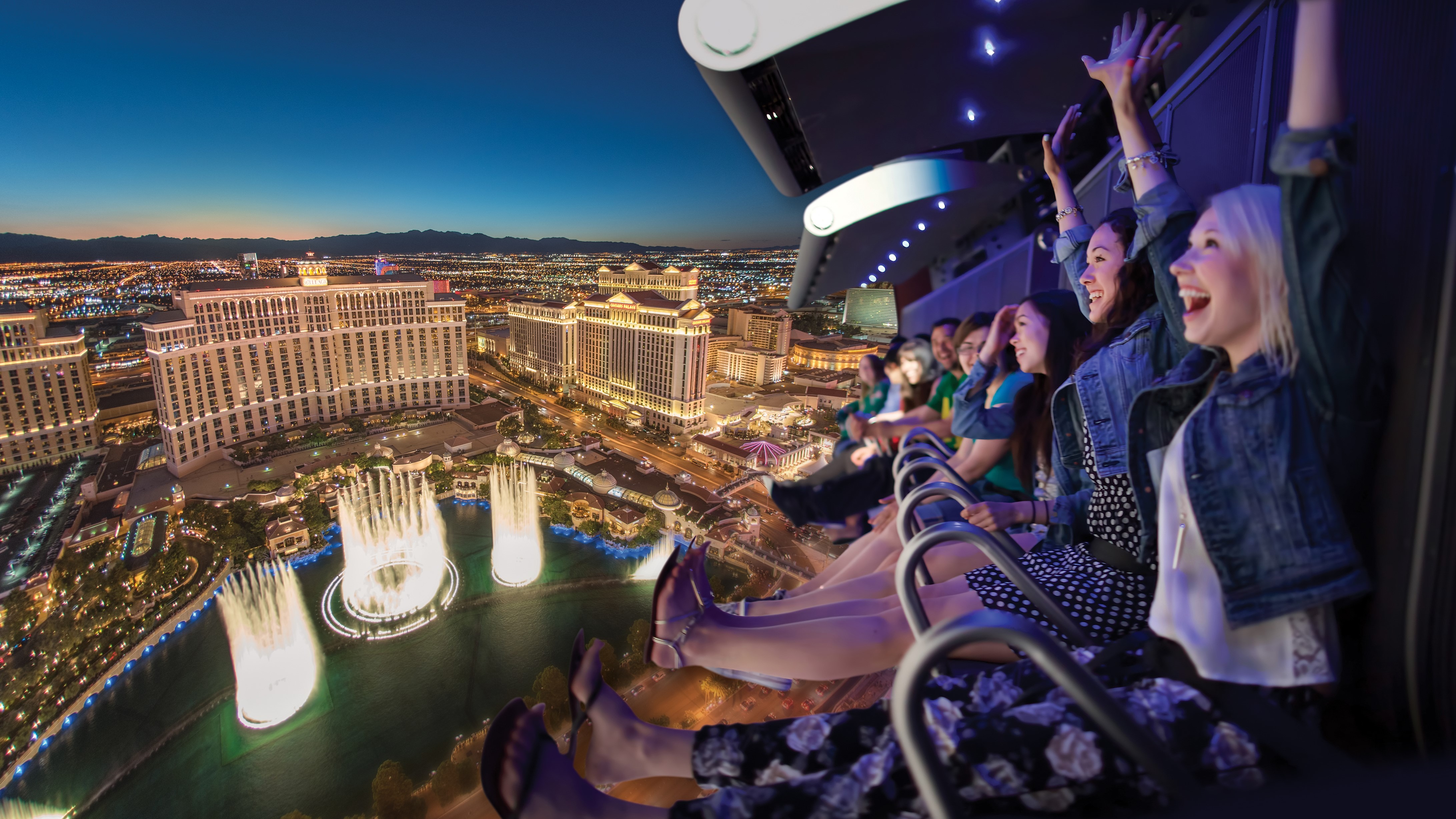 Immersive Flight Ride at FlyOver Las Vegas for One