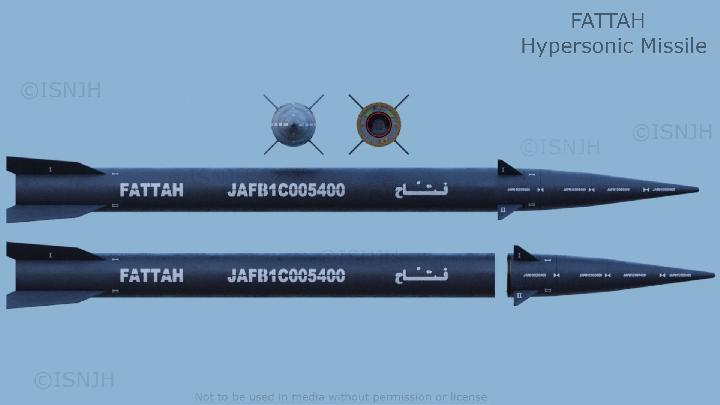 Rudal Hipersonik Fattah 1 Iran
