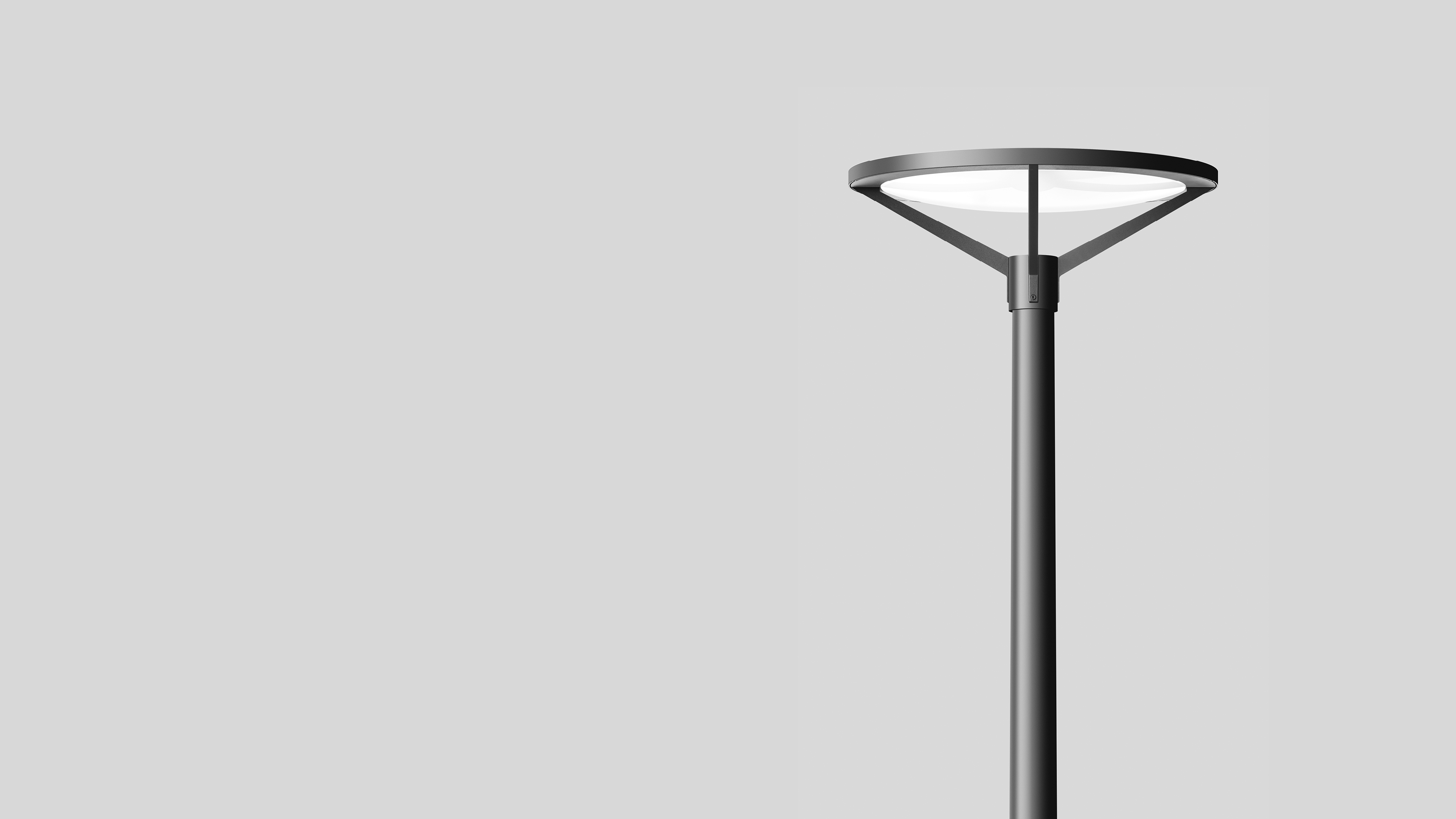 bega pole top luminaires