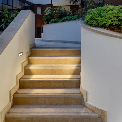 Recessed luminaires for walls and staircases · BEGA