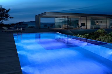 Recessed luminaires for swimming pools · BEGA