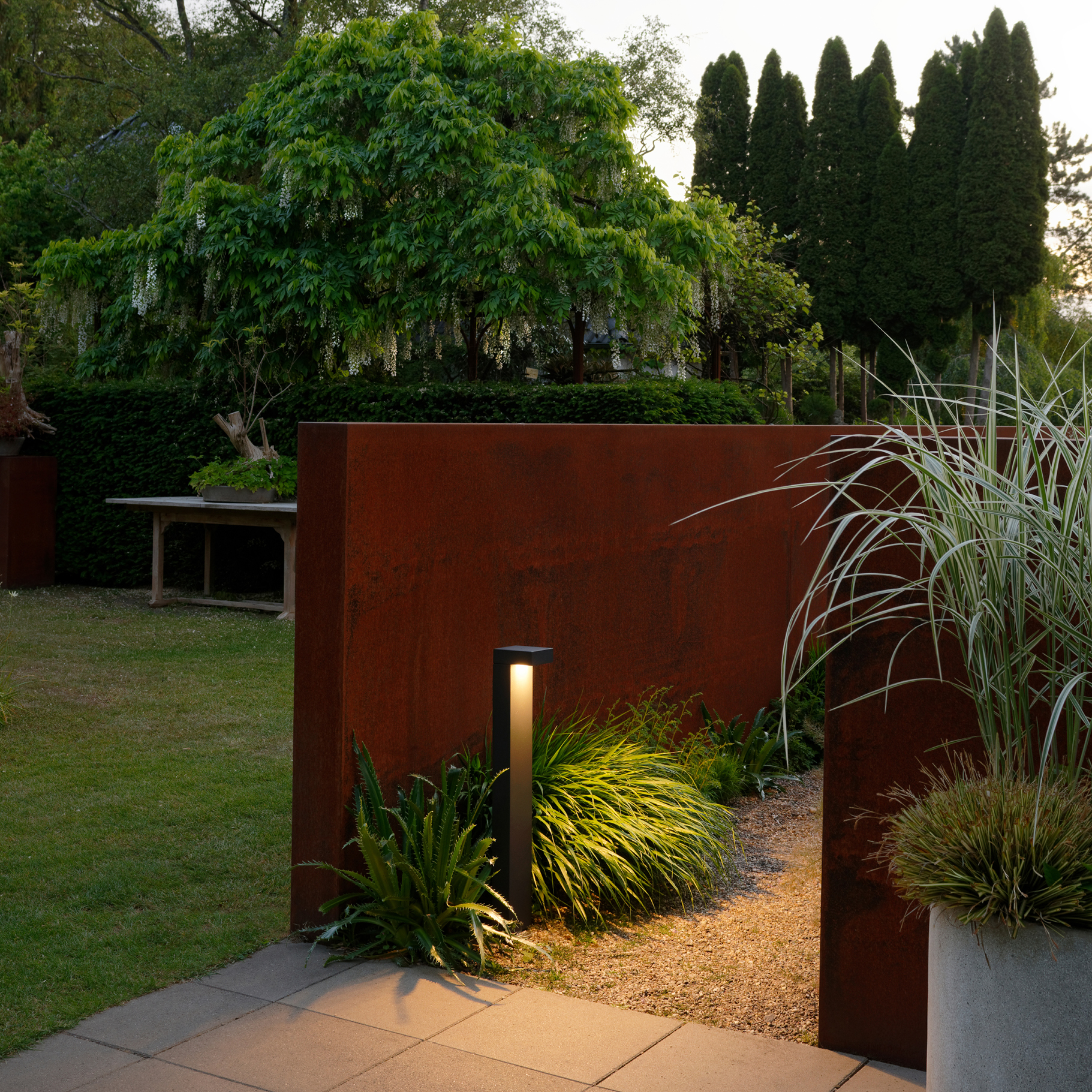 Garden and pathway luminaires for private use · BEGA