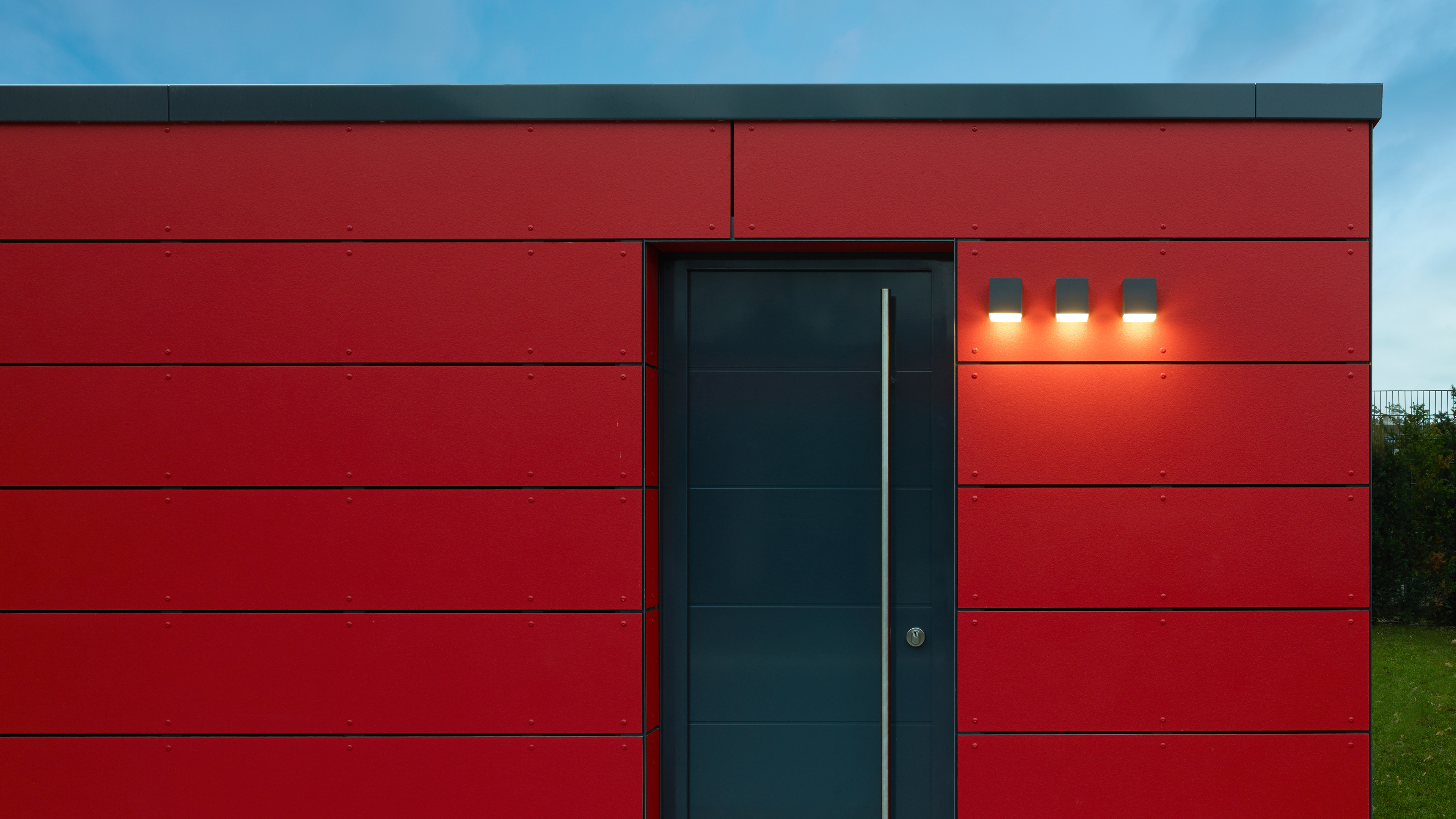 Wall luminaires with shielded light · BEGA