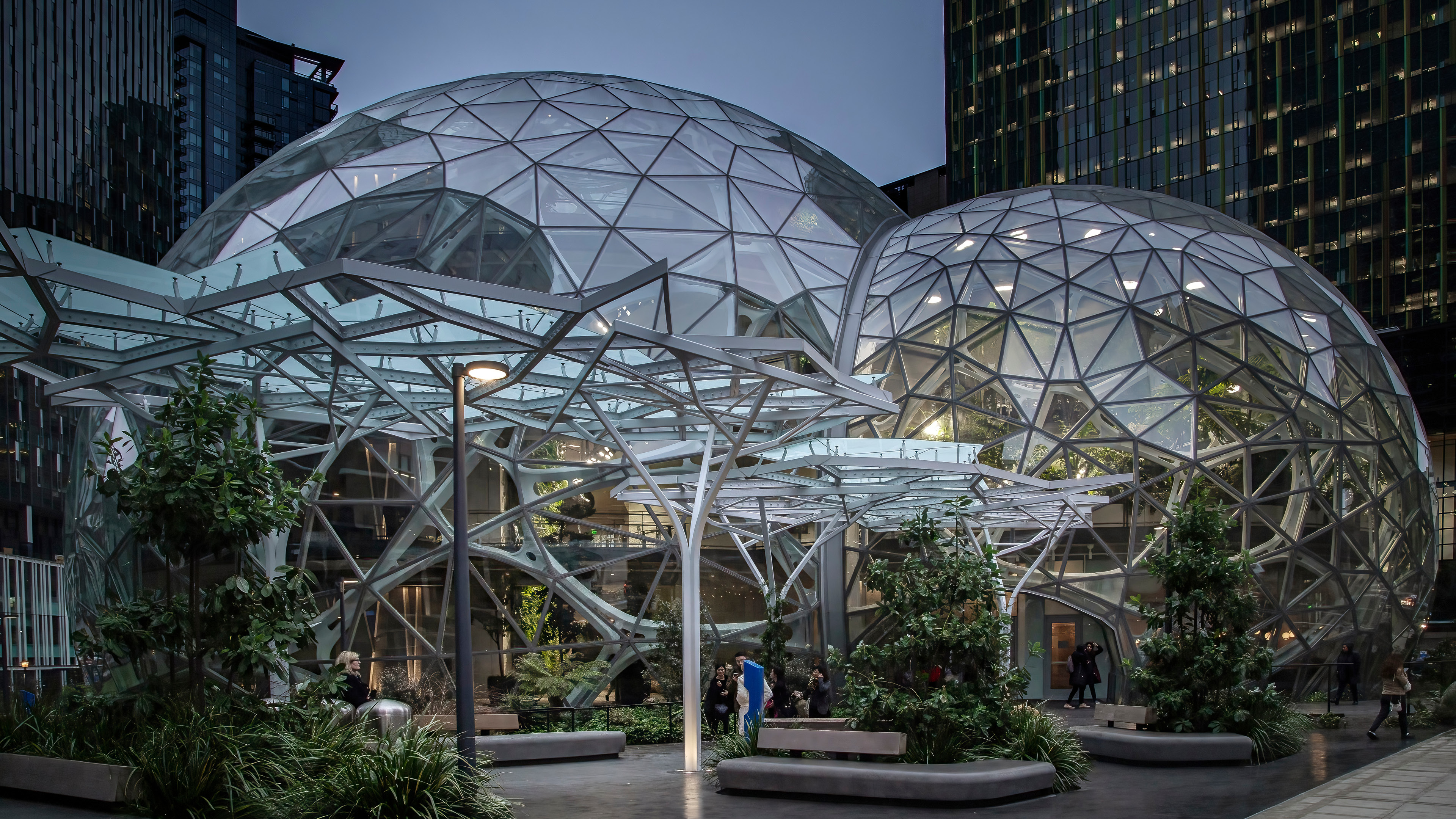 Amazon Spheres Seattle Bega