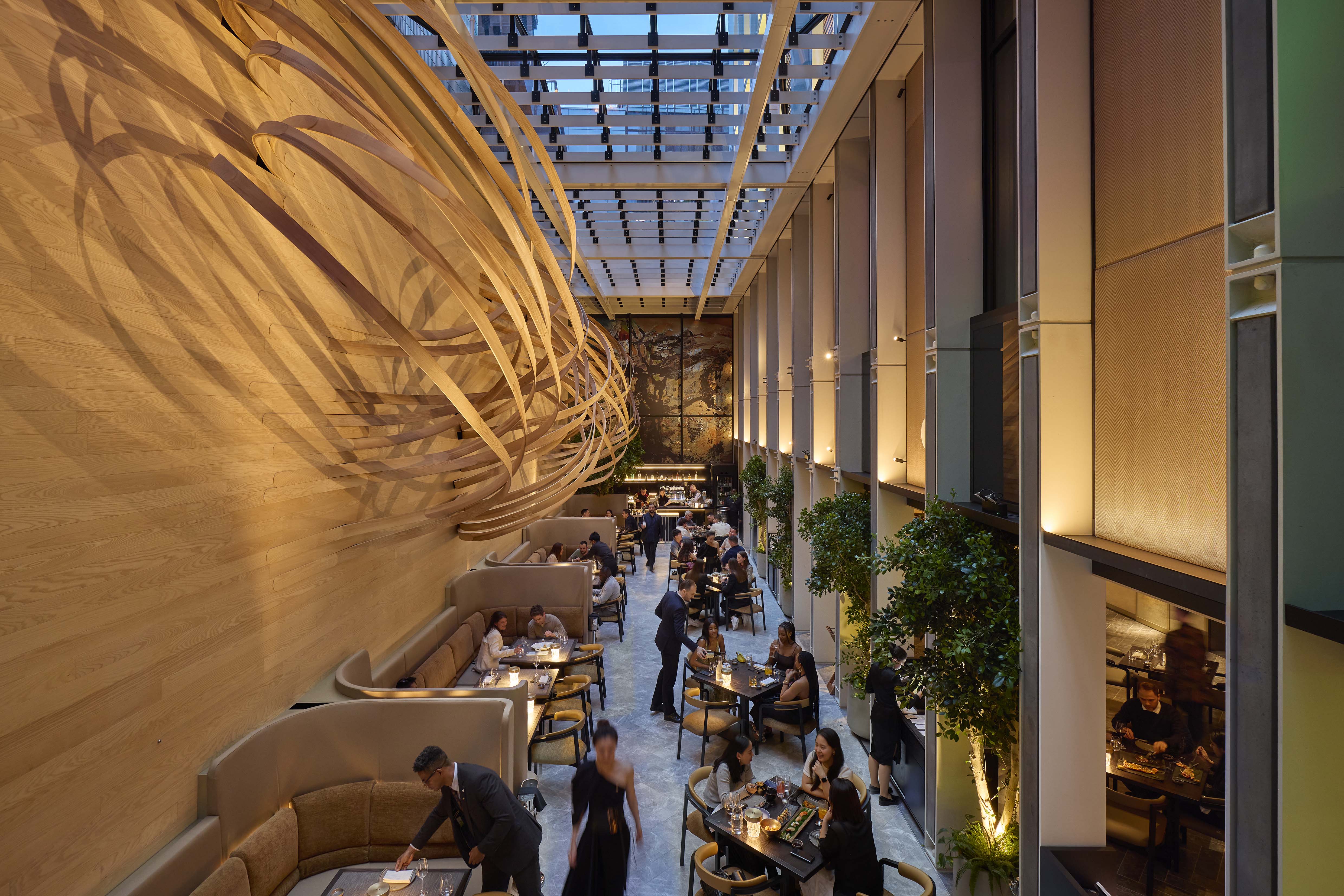 Akira Back Dining Room (Photo by George Apostolidis for MOMay)