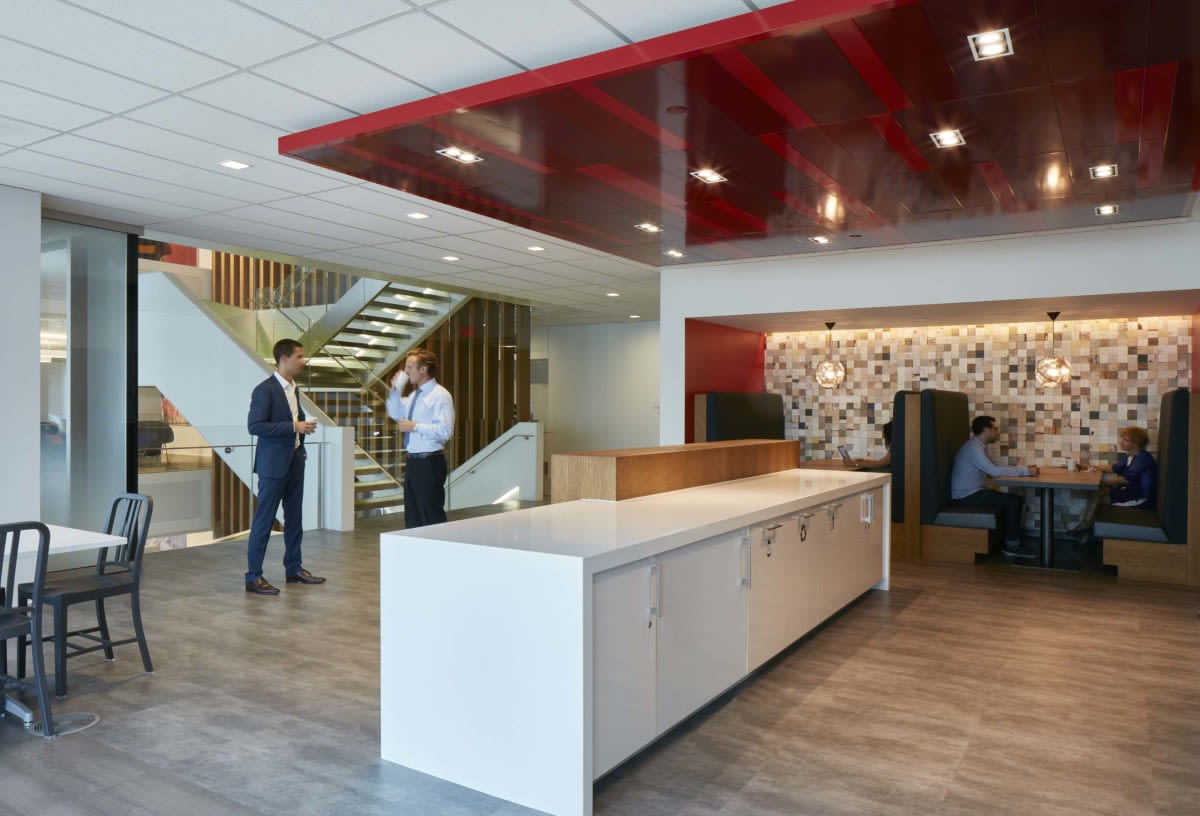 Deloitte Montreal utilises a number of different space settings for different types of working