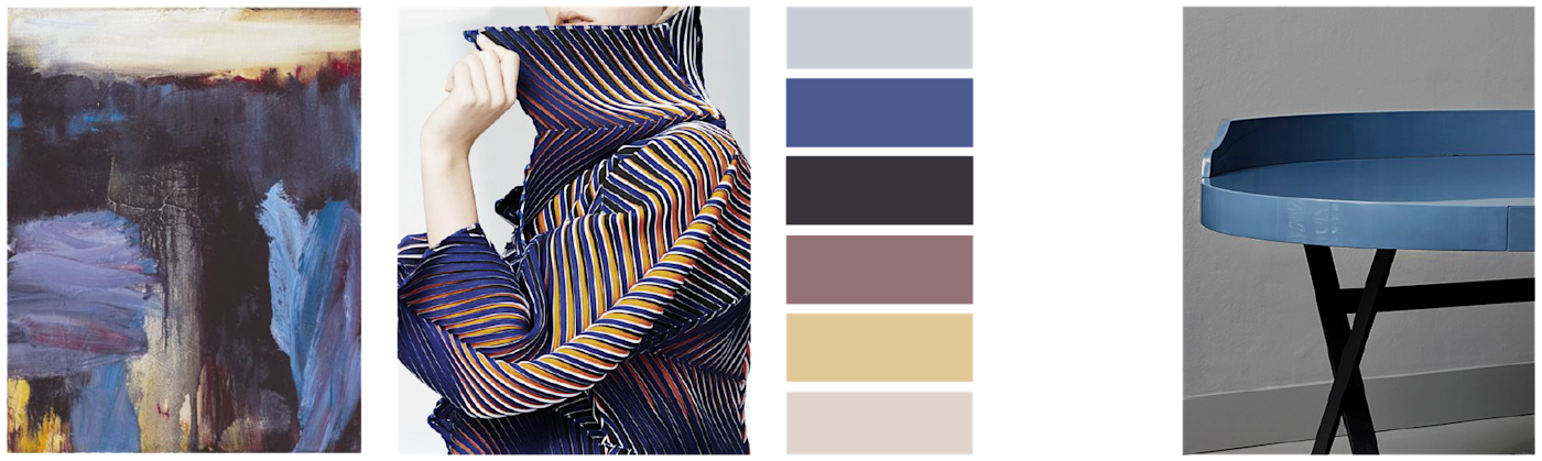 Blue and Gold Inspiration / Image 2 Credit: Issey Miyake Fall 2016