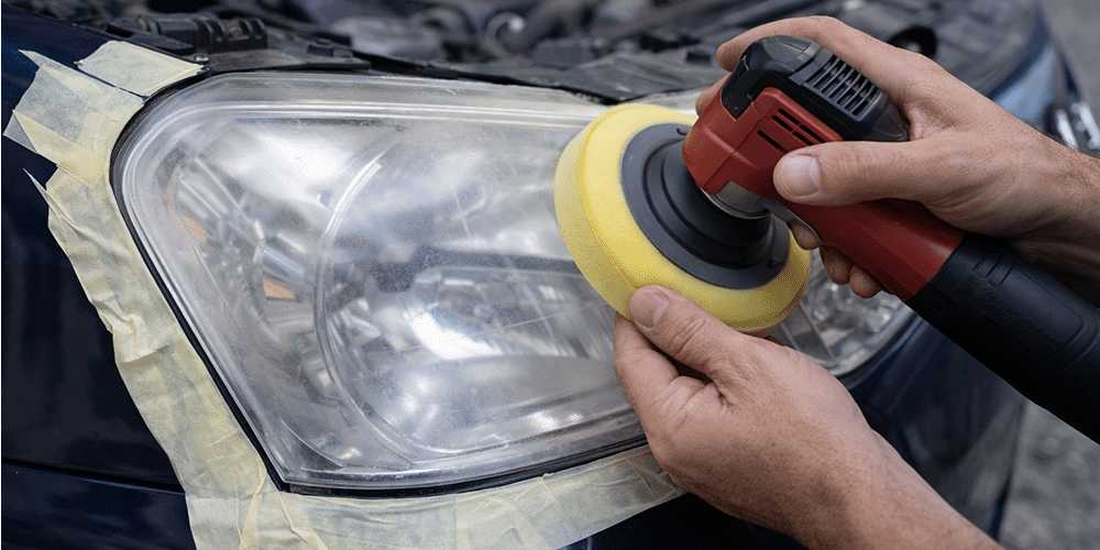 Reparo de farol automotivo