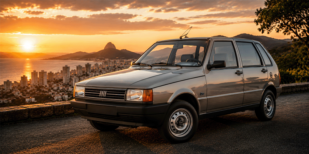 Uno: o compacto italiano que se tornou o carro mais brasileiro de todos os tempos