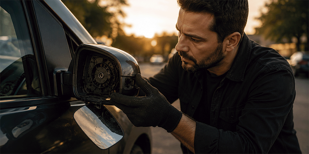 Conserto de retrovisor: quando reparar, quando trocar e quanto pode custar