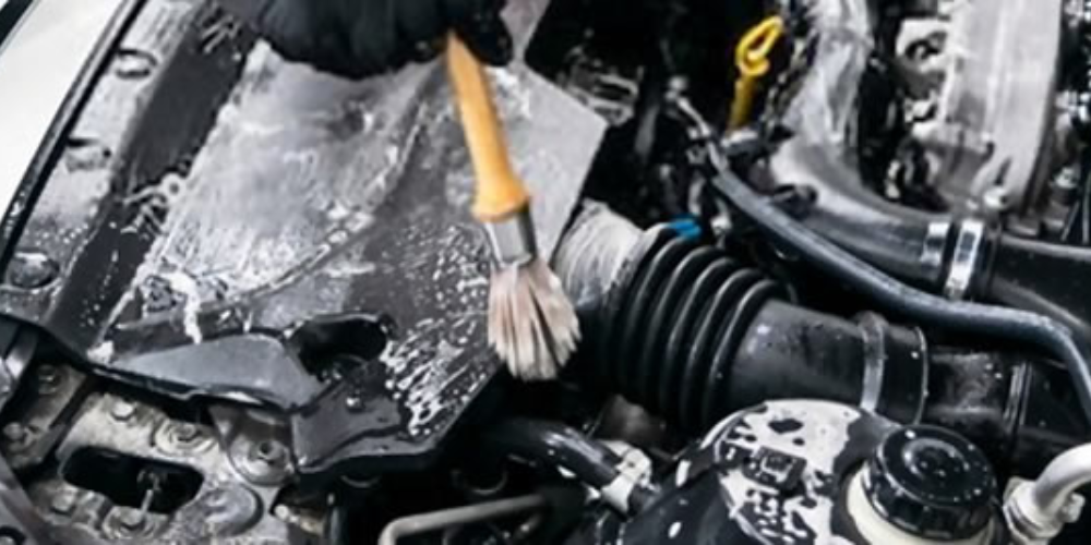 Lavagem de motor