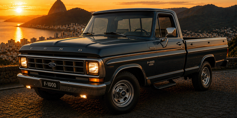 F-1000: a picape clássica da Ford que virou ícone de força, tradição e coleção