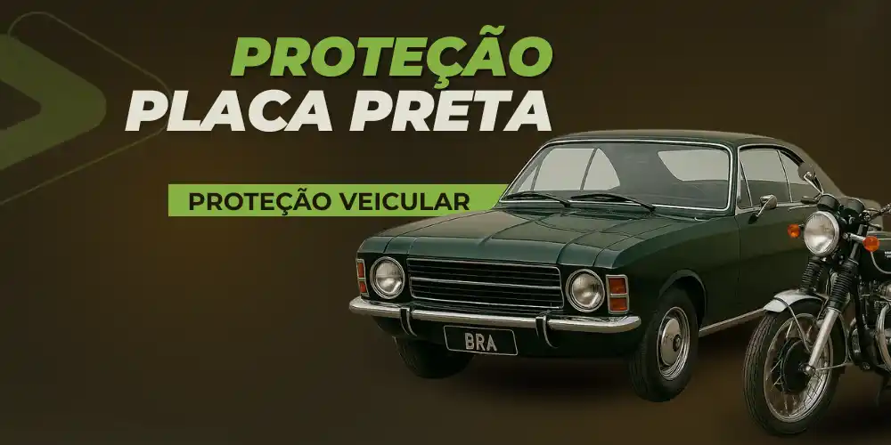 Conheça a “Proteção Placa Preta”, solução pioneira para veículos antigos no Brasil