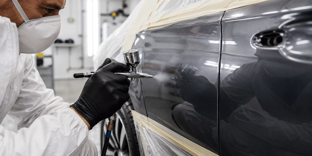 Micro pintura automotiva