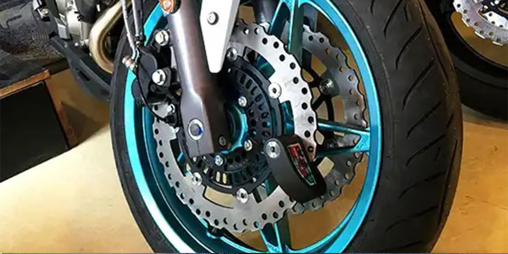 Trava de disco para moto