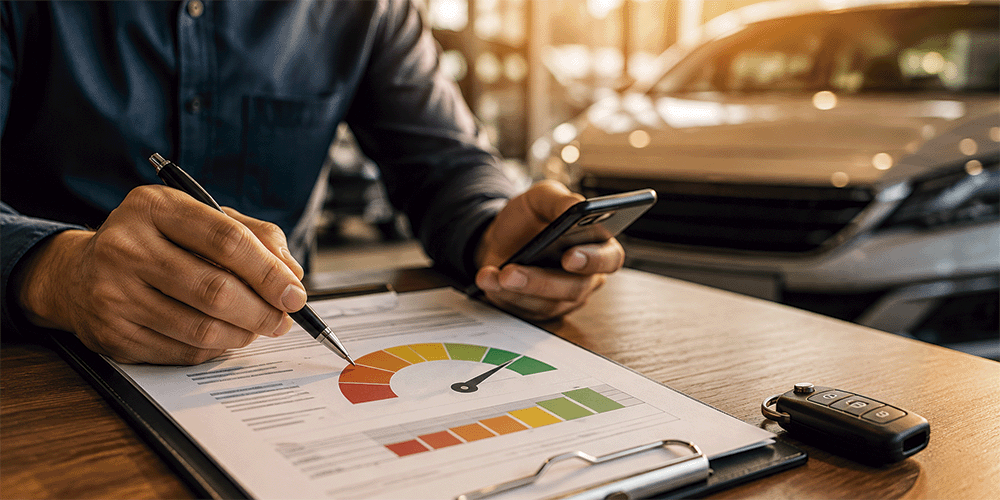 Quanto de score precisa para financiar um carro?