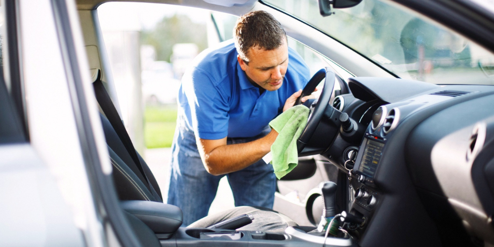 Higienização automotiva interna passo a passo