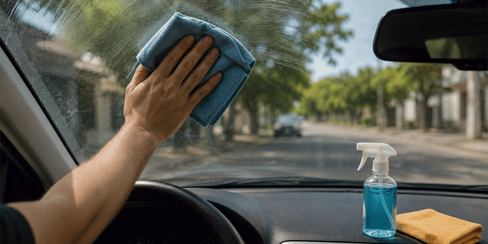 Como limpar para-brisa de carro