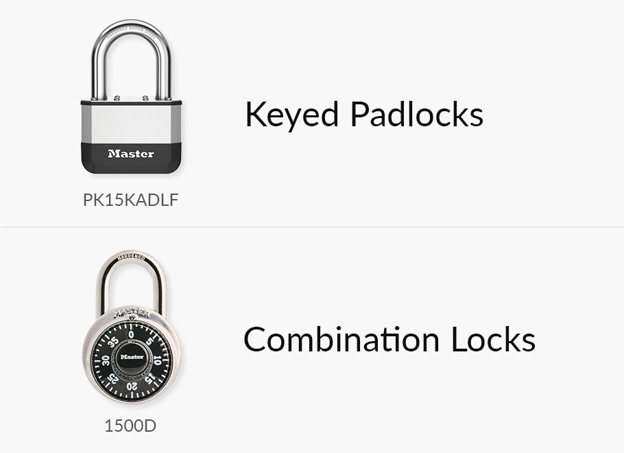 Master Lock - Keyed and Combination Locks