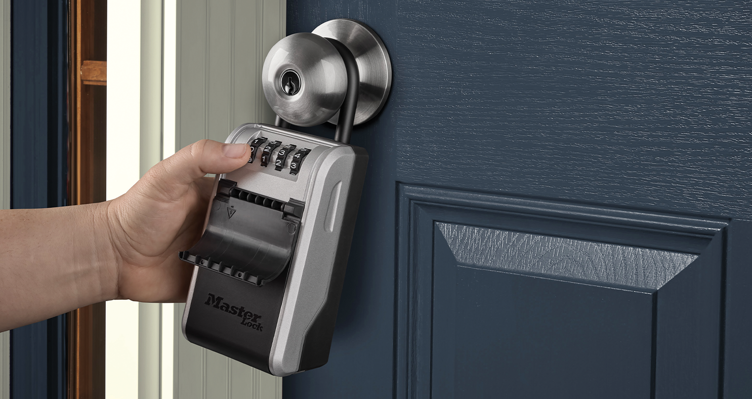 Next Generation Lock Box on Front Door knob