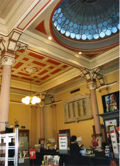 Interior of the General Post Office, Hobart, Tasmania