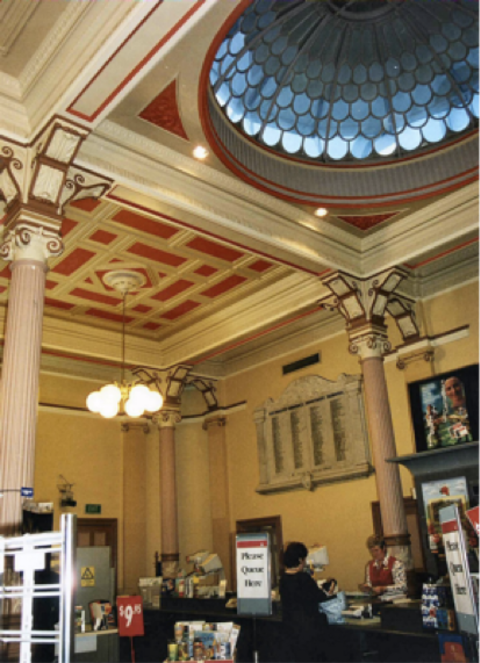 Interior of the General Post Office, Hobart