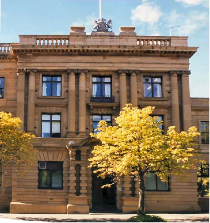 Public Offices, Tasmania