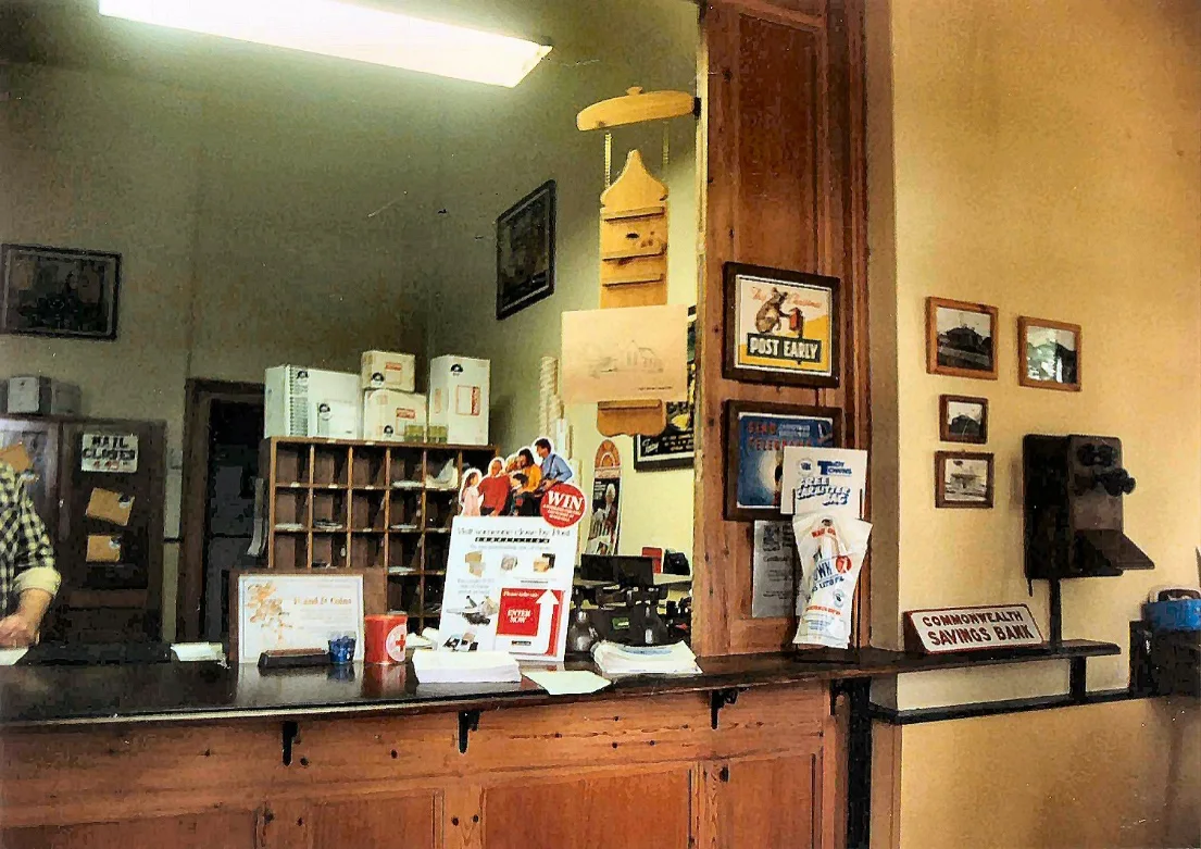 Interior of the Post Office, Ross, Tasmania