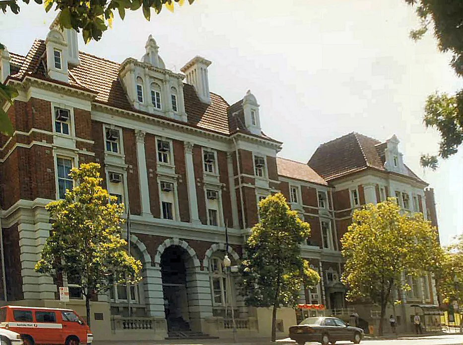 Post Office and Telegraph Office, Perth, Western Australia