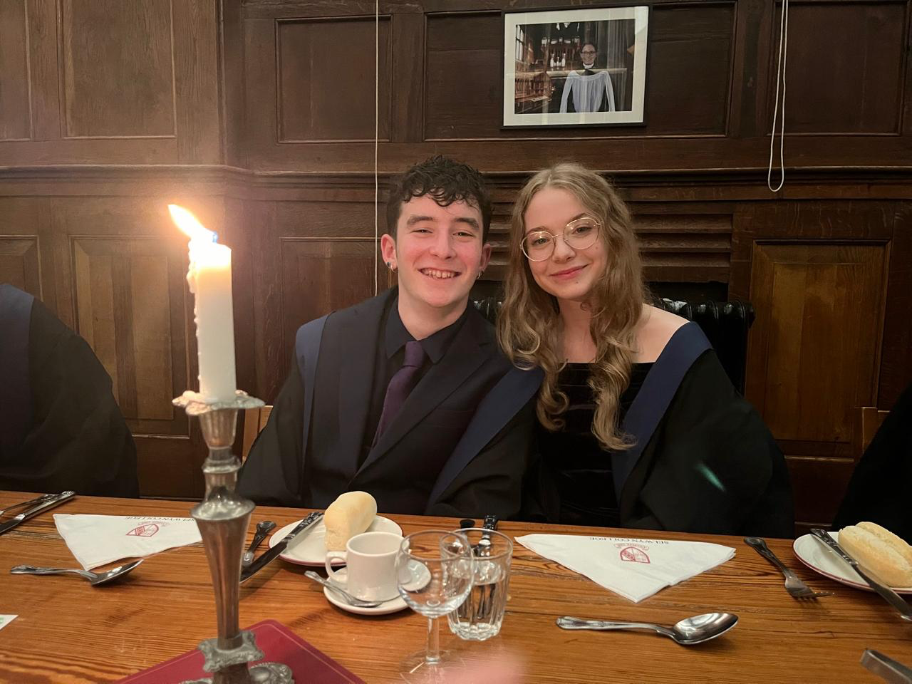 Micha Plen (he/him) and Sophie Walters (she/her)