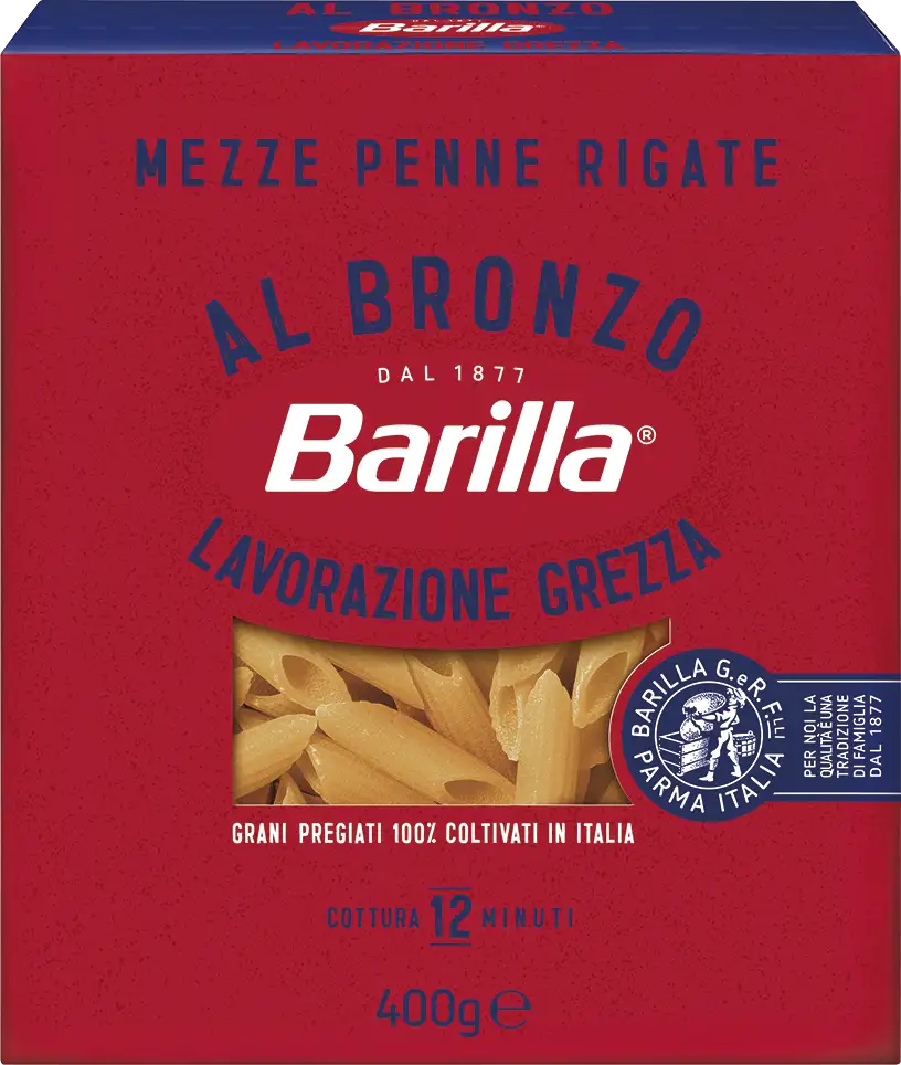 Mezza Rigate Mezze Penne Rigate Al Bronzo | Barilla