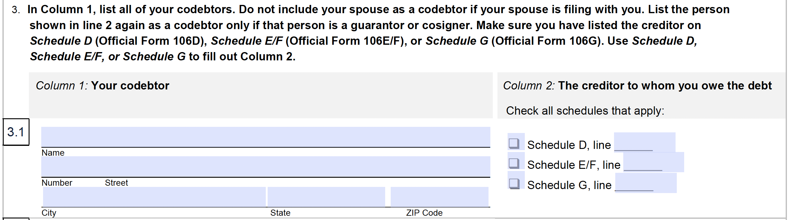 Schedule H - Question 3