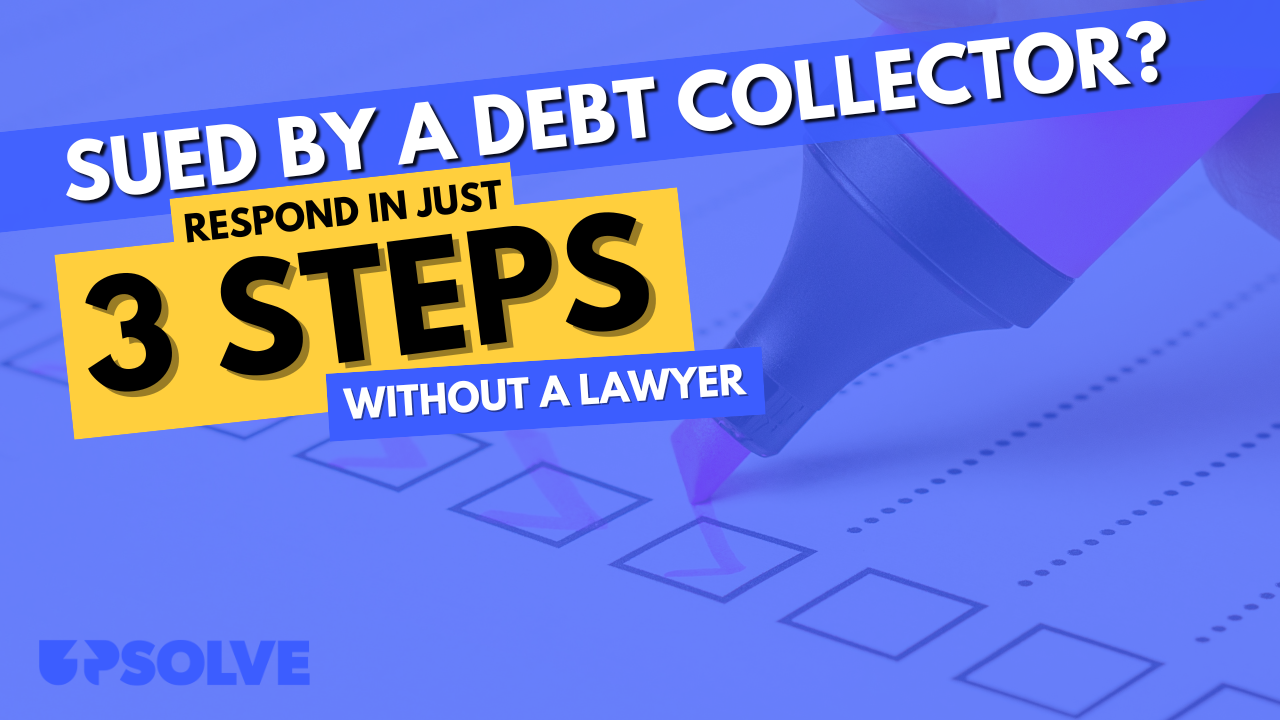 Debt Filing A Judgement Against Someone How Do You Answer A