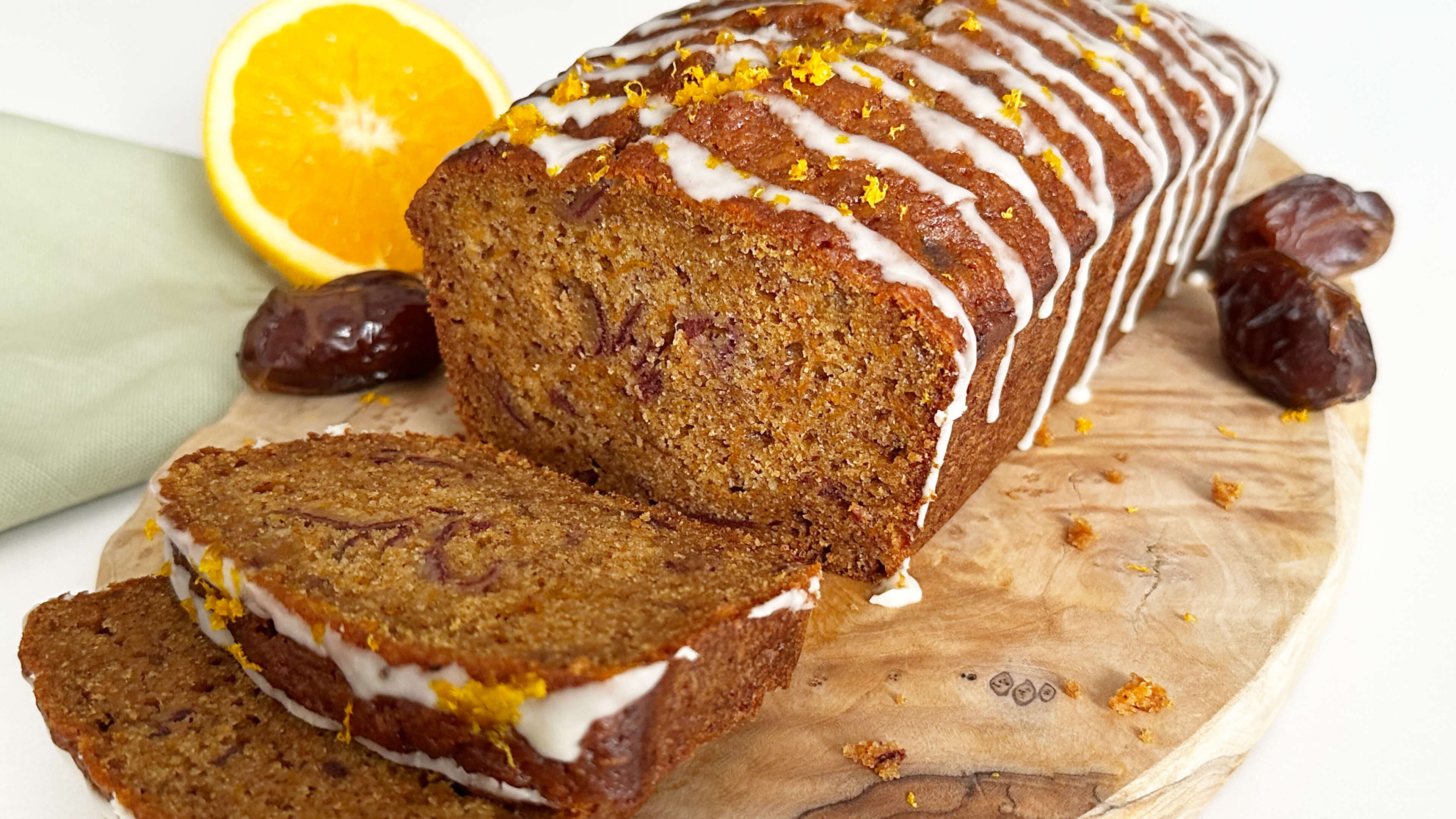 Carrot and Date Loaf Cake