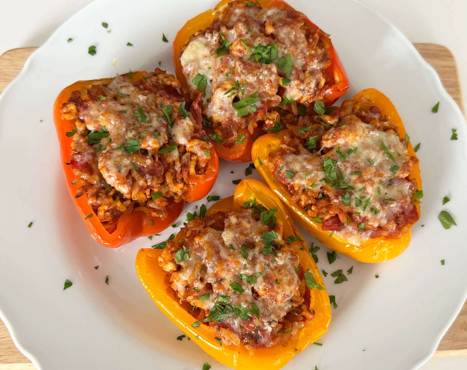 Turkey Stuffed Peppers