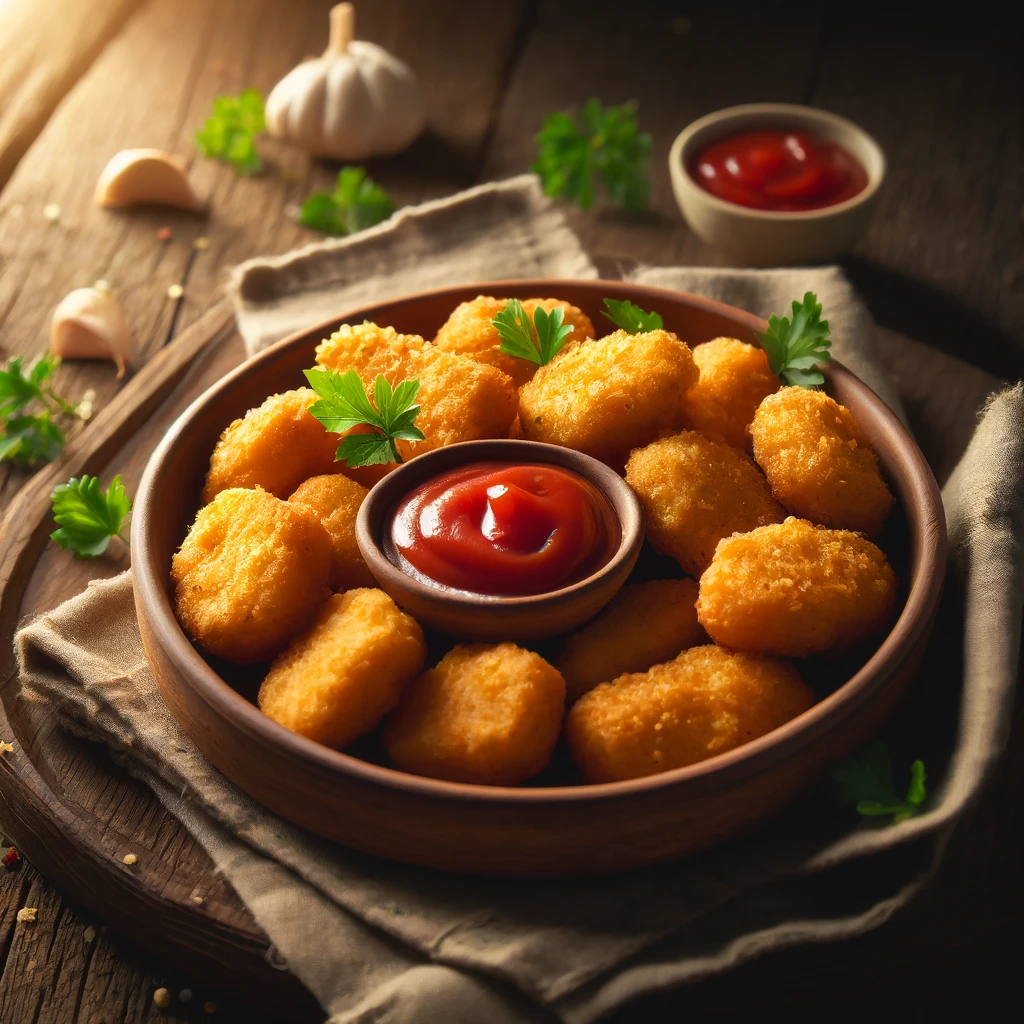 Healthy Air fryer Chicken Nuggets 