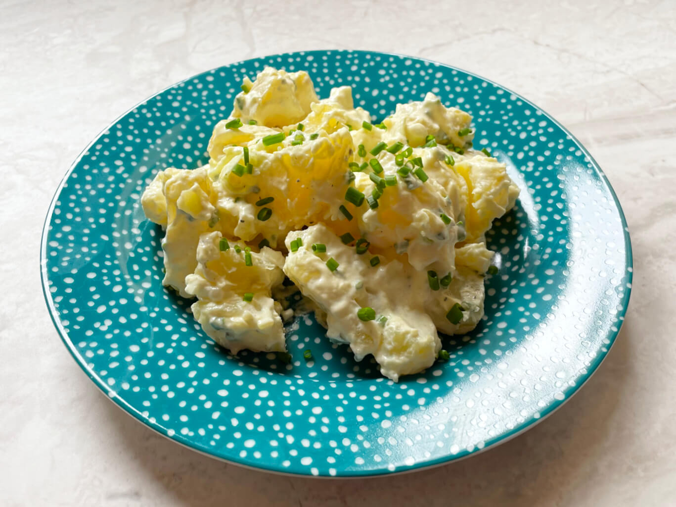 Quick & Creamy Homemade Potato Salad